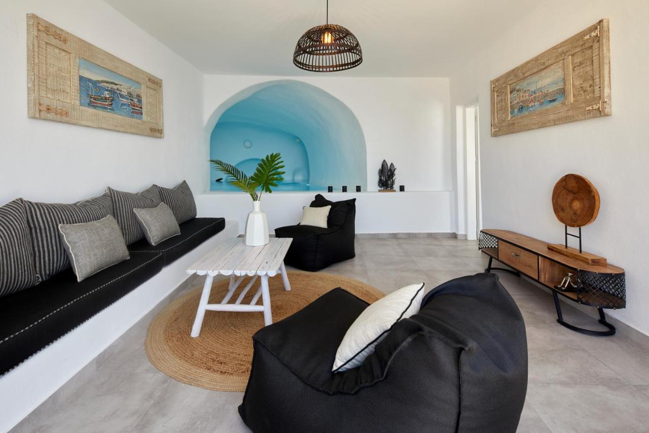 Thermes Luxury Villas And Spa (Adults Only) Megalochori  Eksteriør billede