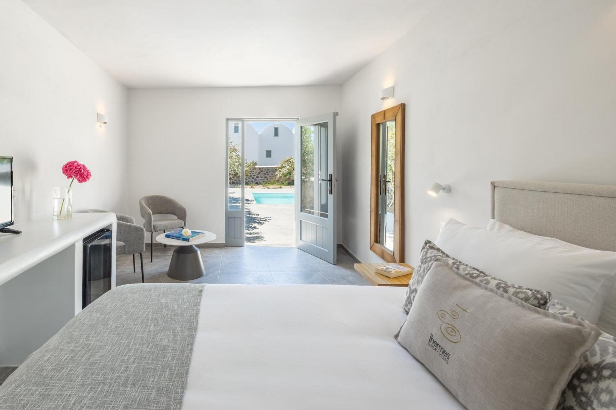 Thermes Luxury Villas And Spa (Adults Only) Megalochori  Eksteriør billede