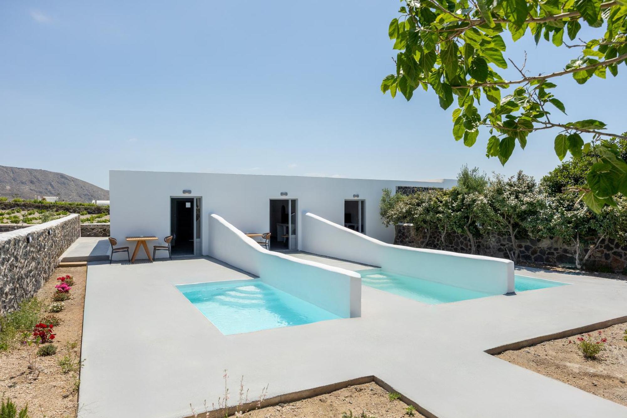 Thermes Luxury Villas And Spa (Adults Only) Megalochori  Eksteriør billede