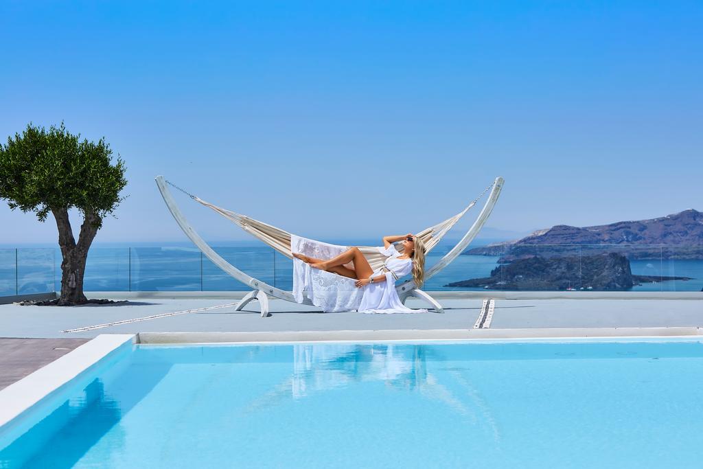 Thermes Luxury Villas And Spa (Adults Only) Megalochori  Eksteriør billede